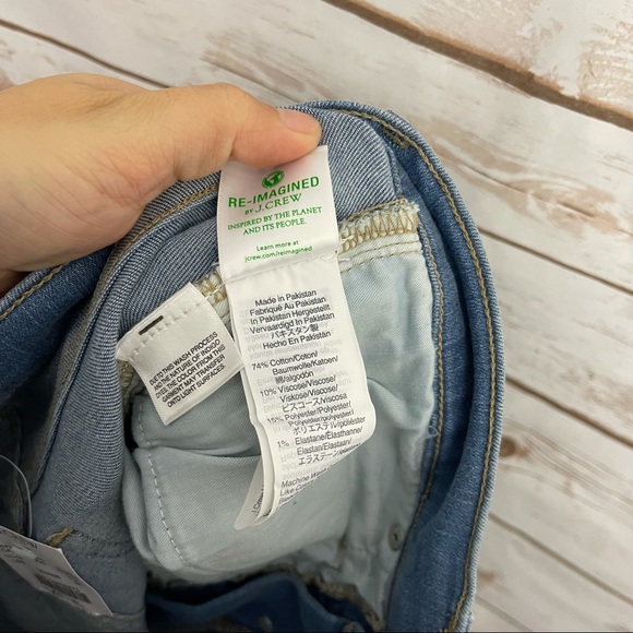 J Crew Exposed Button Fly High Rise Skinny Jeans NWT - Picture 5 of 5